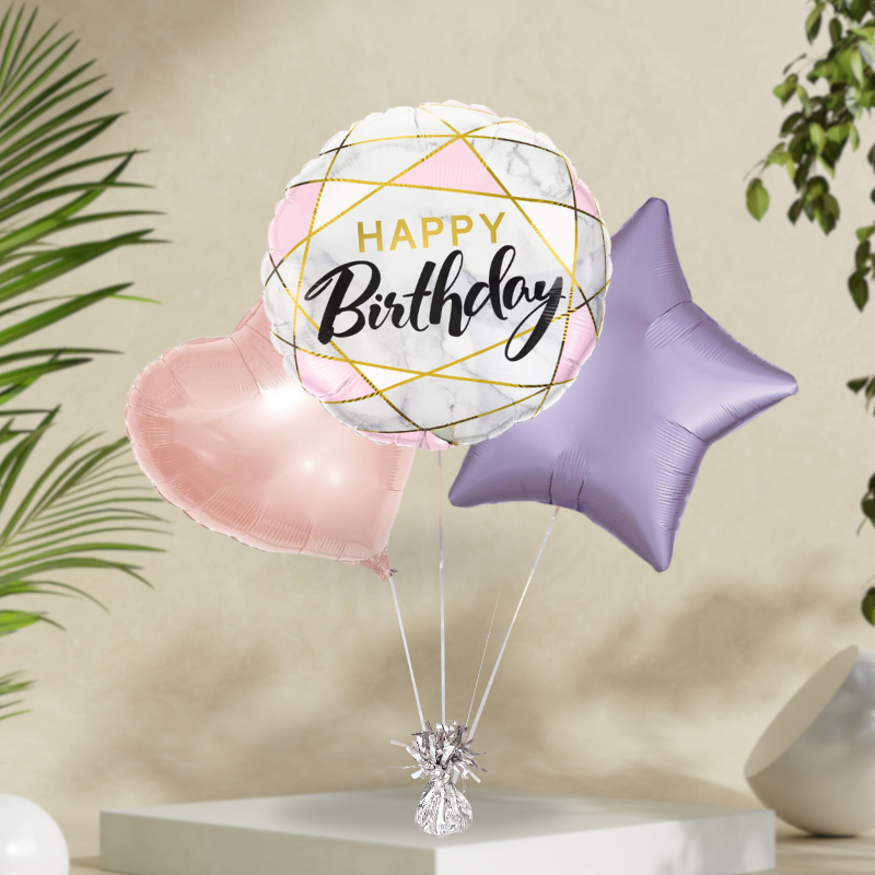 3-Balloon Gift Bouquet (choose the occasion)