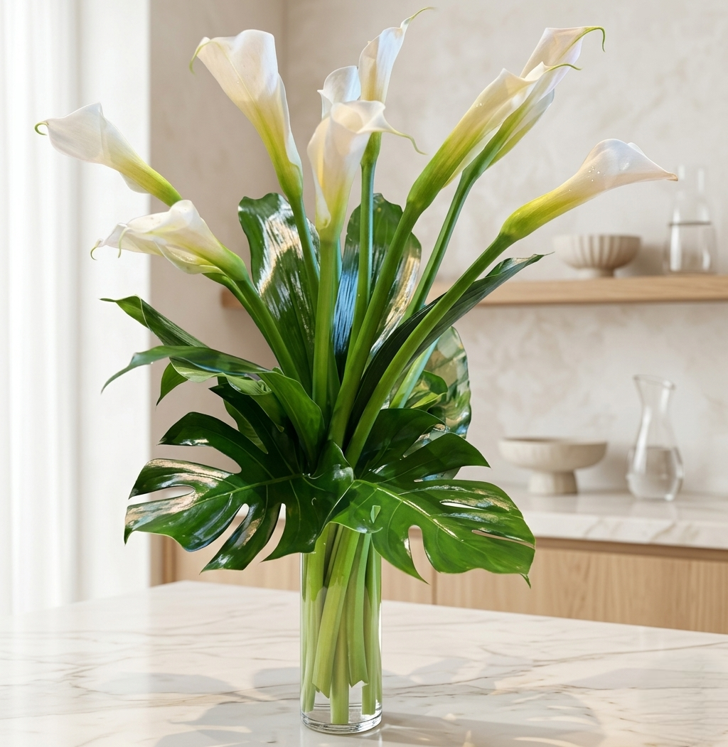 tiger lily and calla lily bouquets Elegant Calla