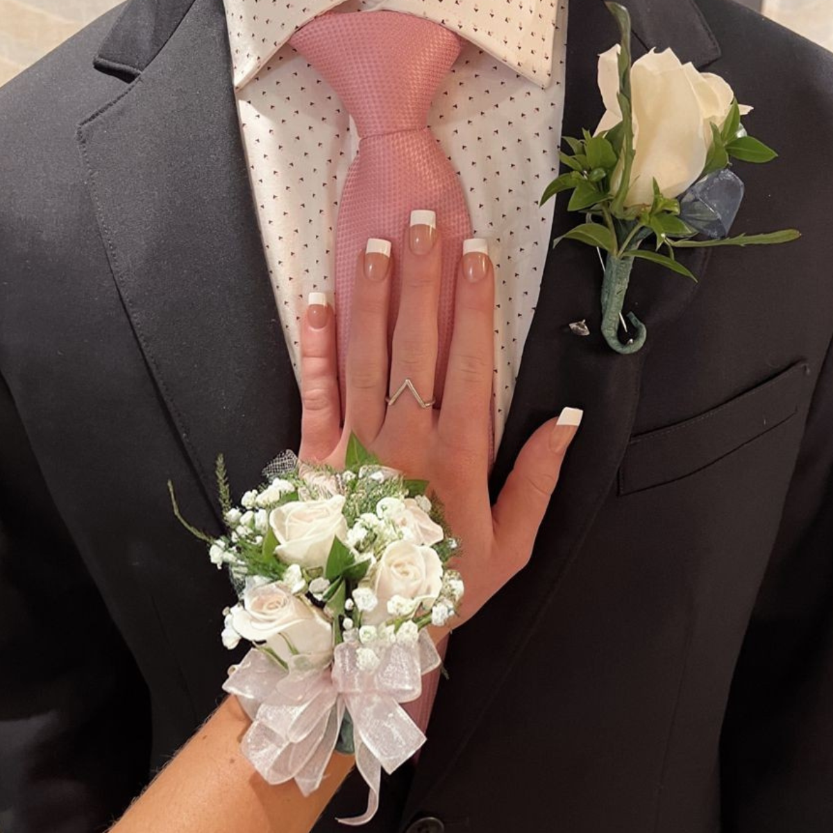 Corsage and Boutonniere Set
