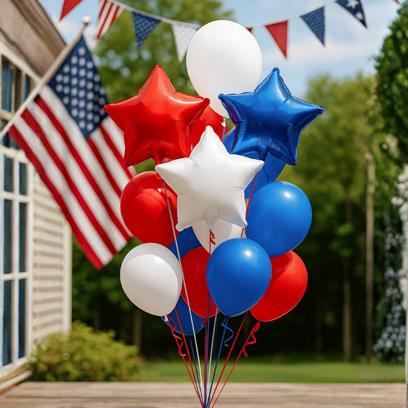 Star-Spangled Balloon Bouquet