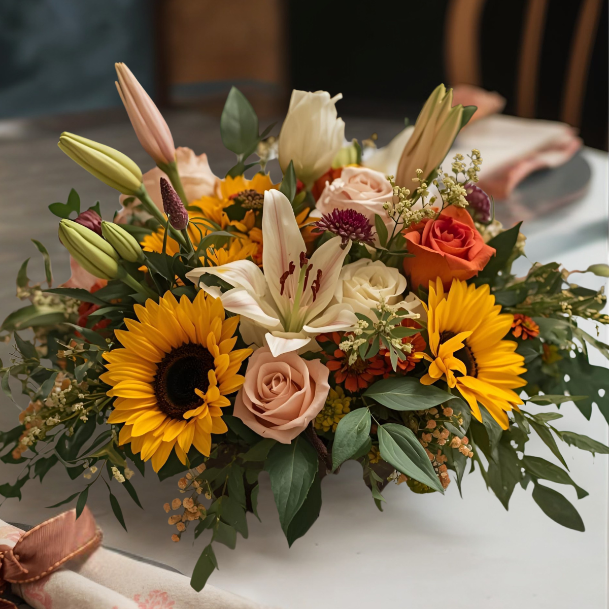 Give Thanks Centerpiece - Designers Choice