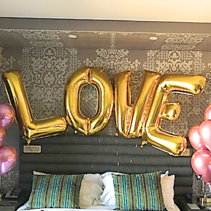 "LOVE" Jumbo Letter Balloons-HALF PRICE $9.95 each (reg $21 each)