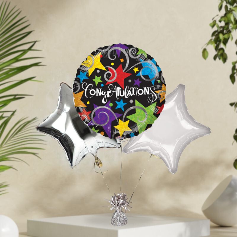 3-Balloon Bouquet (choose the occasion)
