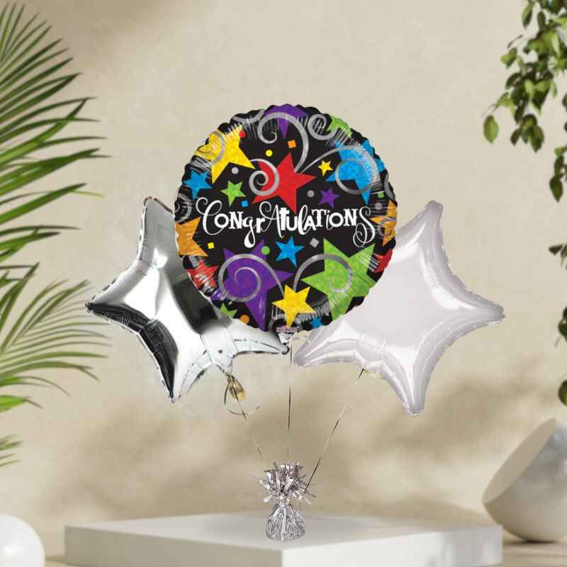 3-Balloon Gift Bouquet (choose the occasion)