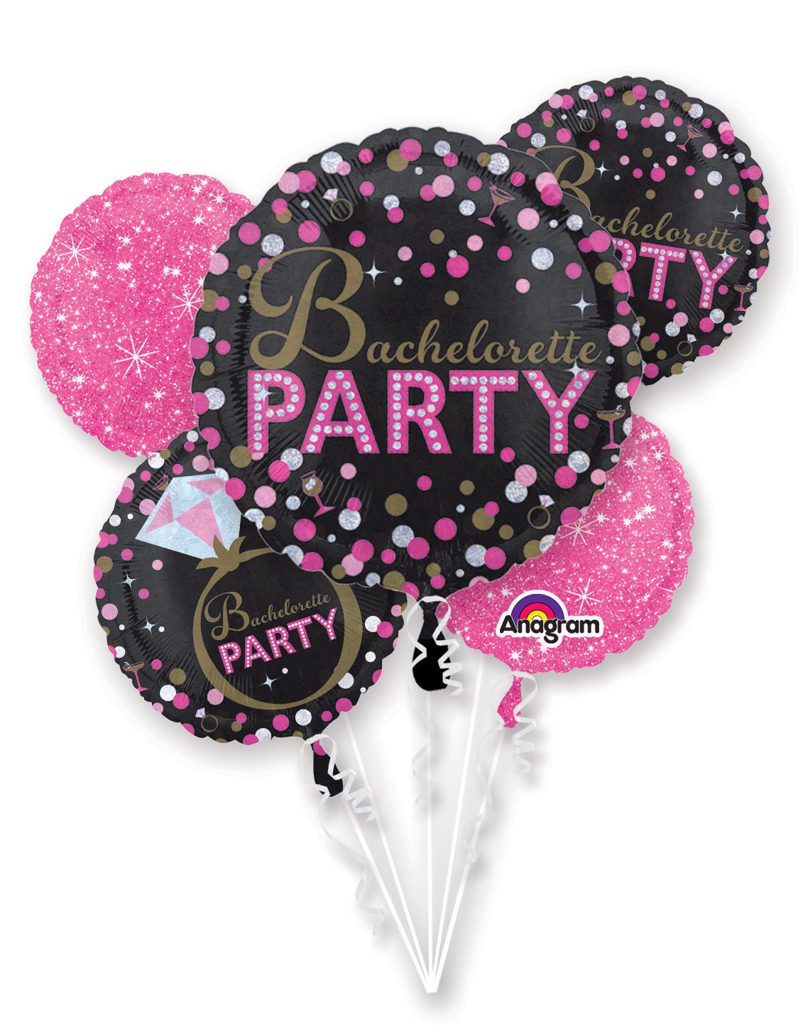 Bachelorette Party Balloon Bouquet - Tiger Lily Floral