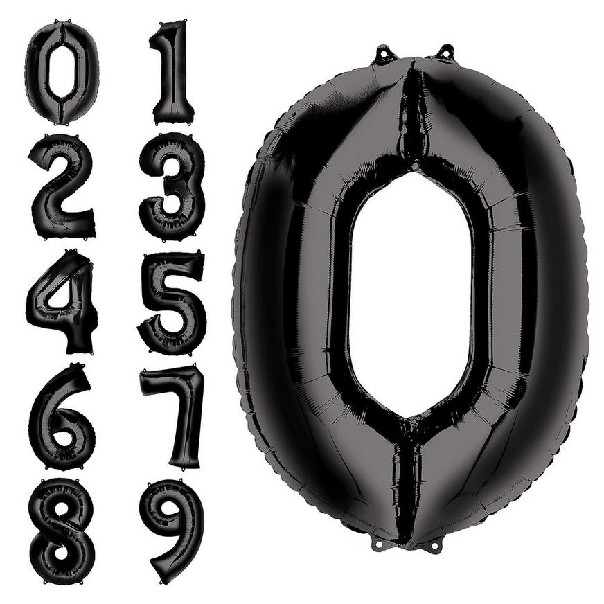 JUMBO NUMBER BALLOON - NOW ONLY $9.95-INCLUDES HELIUM