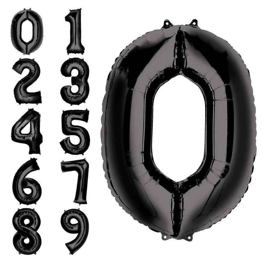 JUMBO NUMBER BALLOON - NOW ONLY $9.95-INCLUDES HELIUM