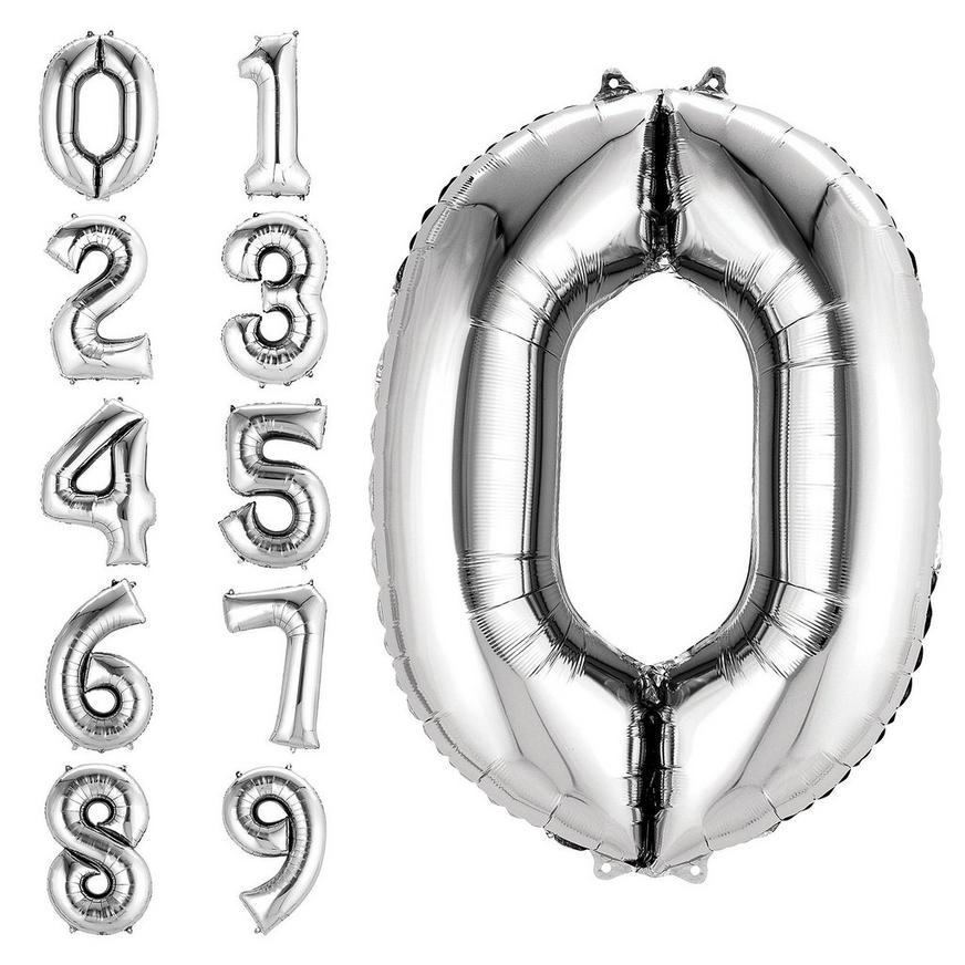 JUMBO NUMBER BALLOON - NOW ONLY $9.95-INCLUDES HELIUM