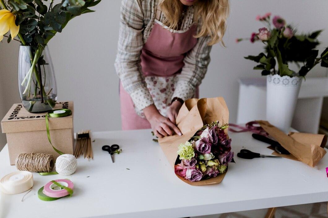 How to make a floral arrangement with artificial flowers 
