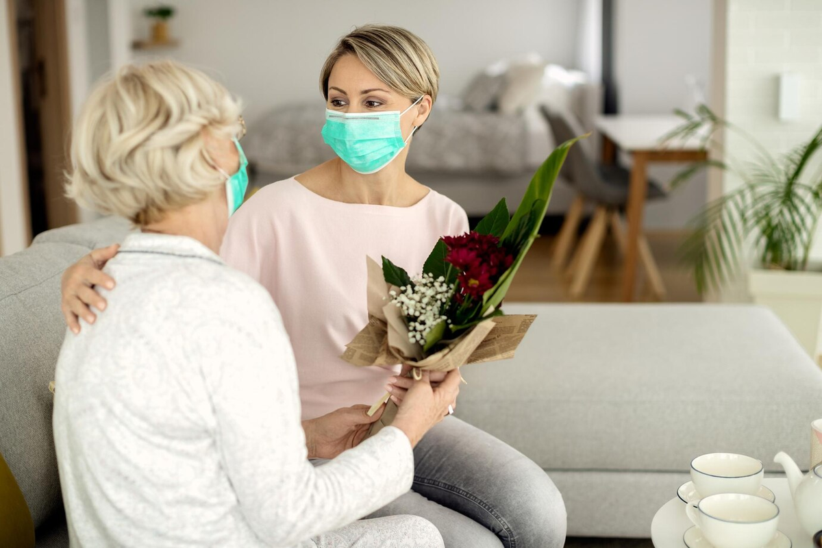 Sending flowers to a hospital