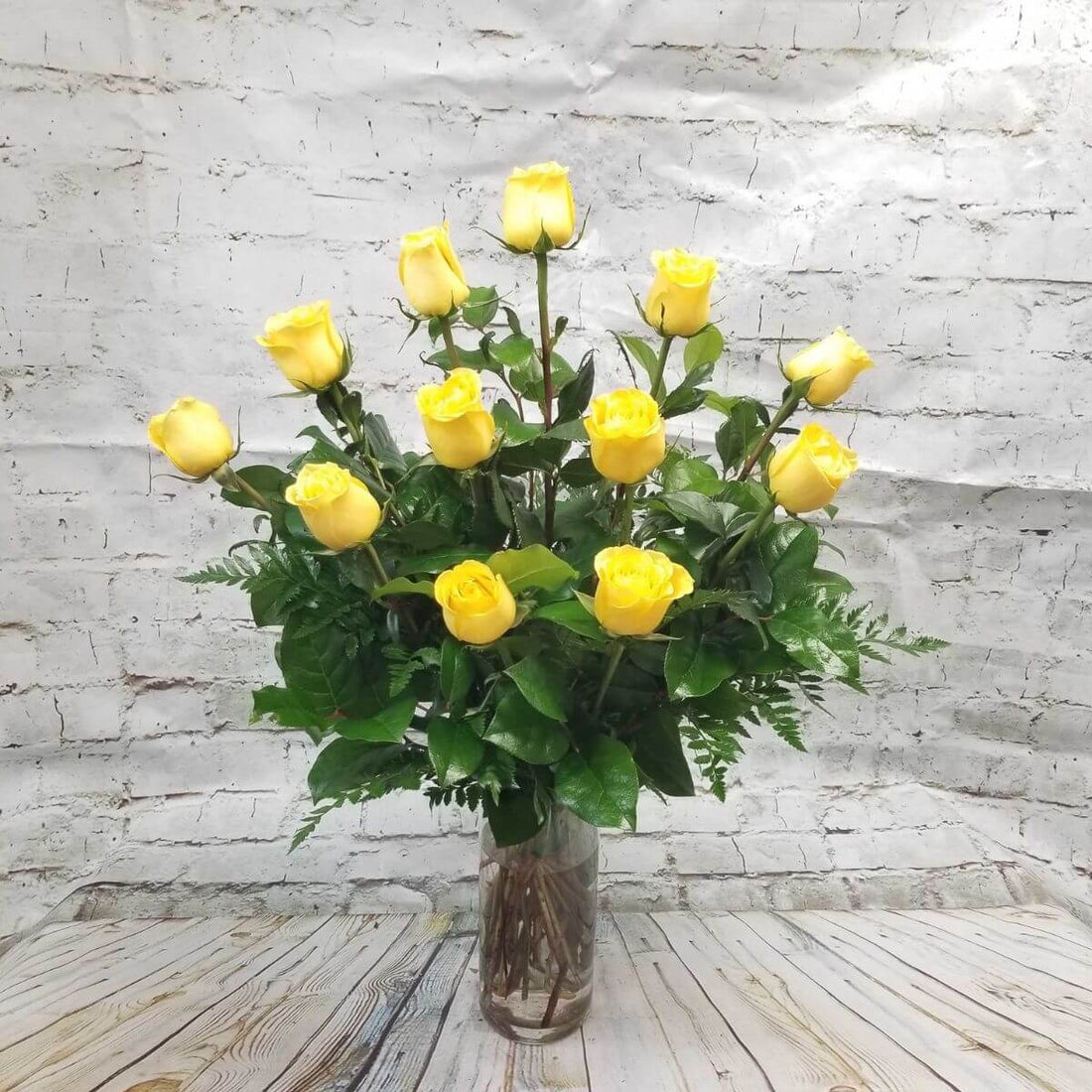 1 Dozen Roses - Tiger Lily Floral