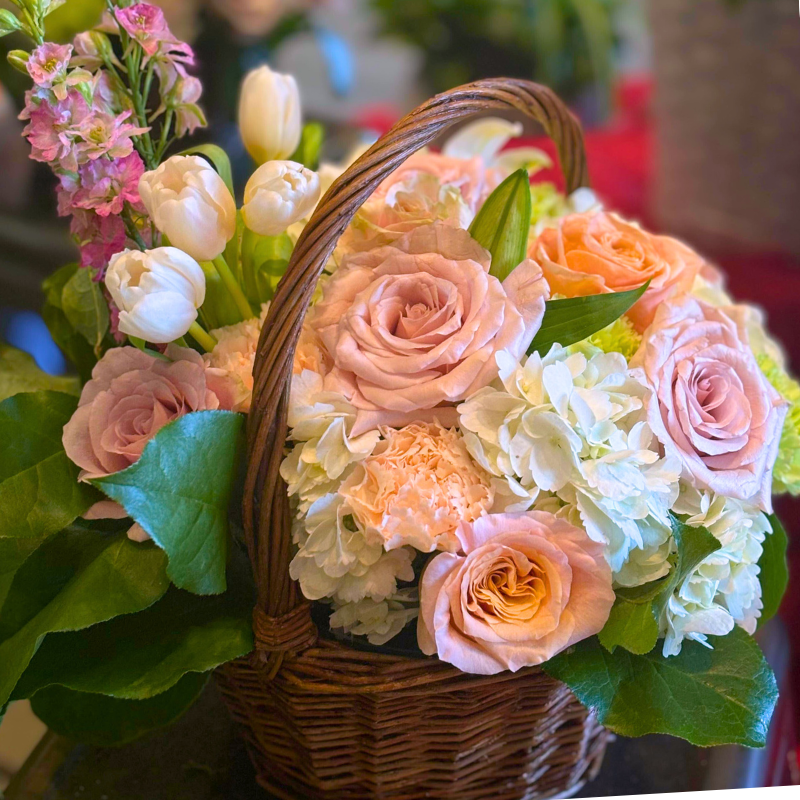 Fresh Flower Basket