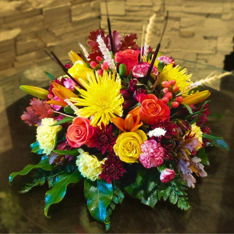 Fall Blessings - Round Centerpiece