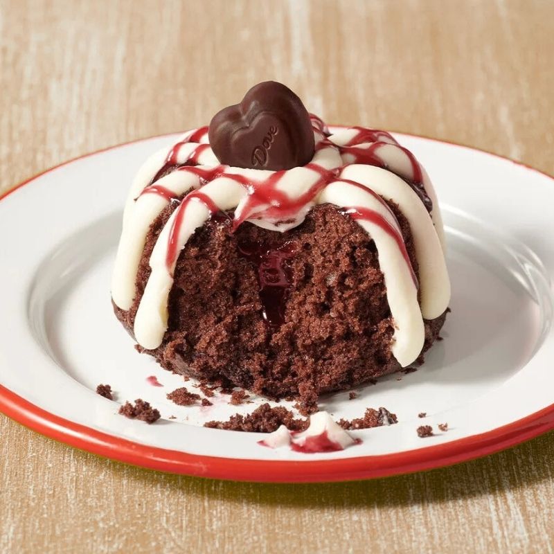 Individual Chocolate Raspberry Cake