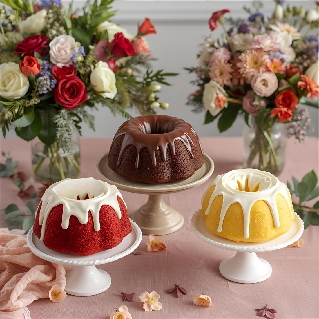 Bundtlet Cake Tower