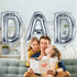 "DAD" Jumbo Letter Balloons