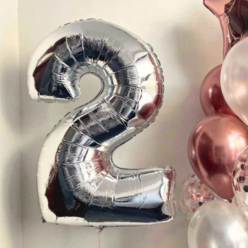 JUMBO NUMBER BALLOON - NOW ONLY $9.95-INCLUDES HELIUM