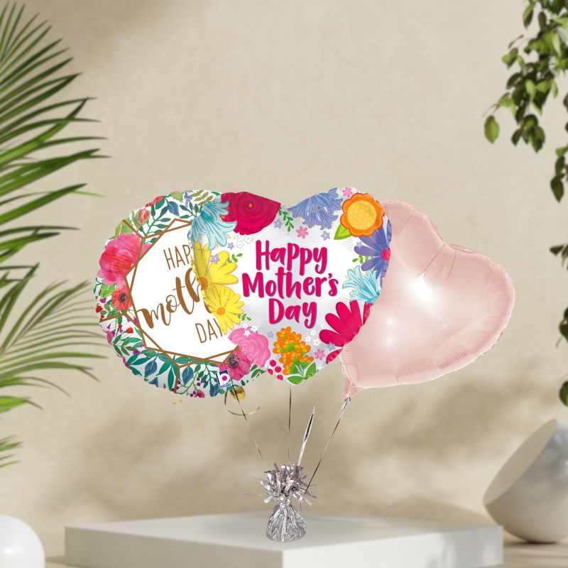 3 Mylar Balloon Bouquet (choose the occasion) - Designer&