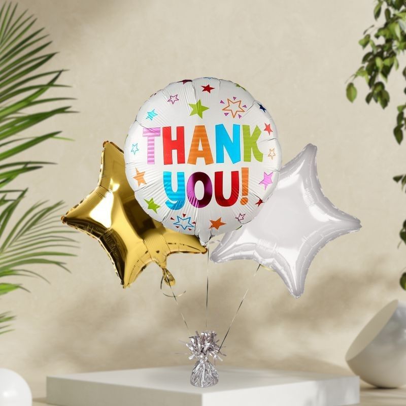 3 Mylar Balloon Bouquet (choose the occasion) - Designer&
