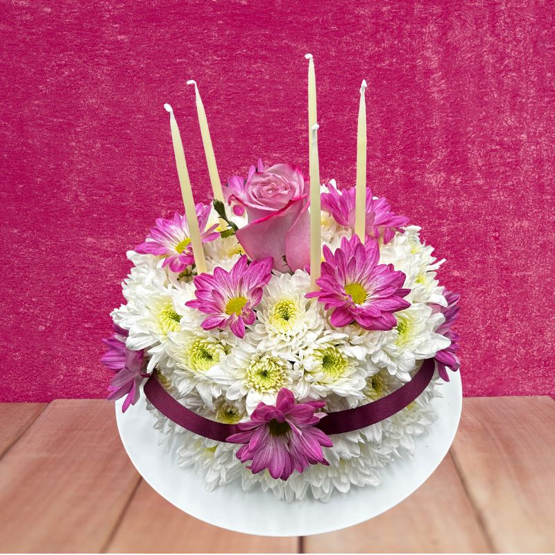 Birthday Cake - Tiger Lily Floral