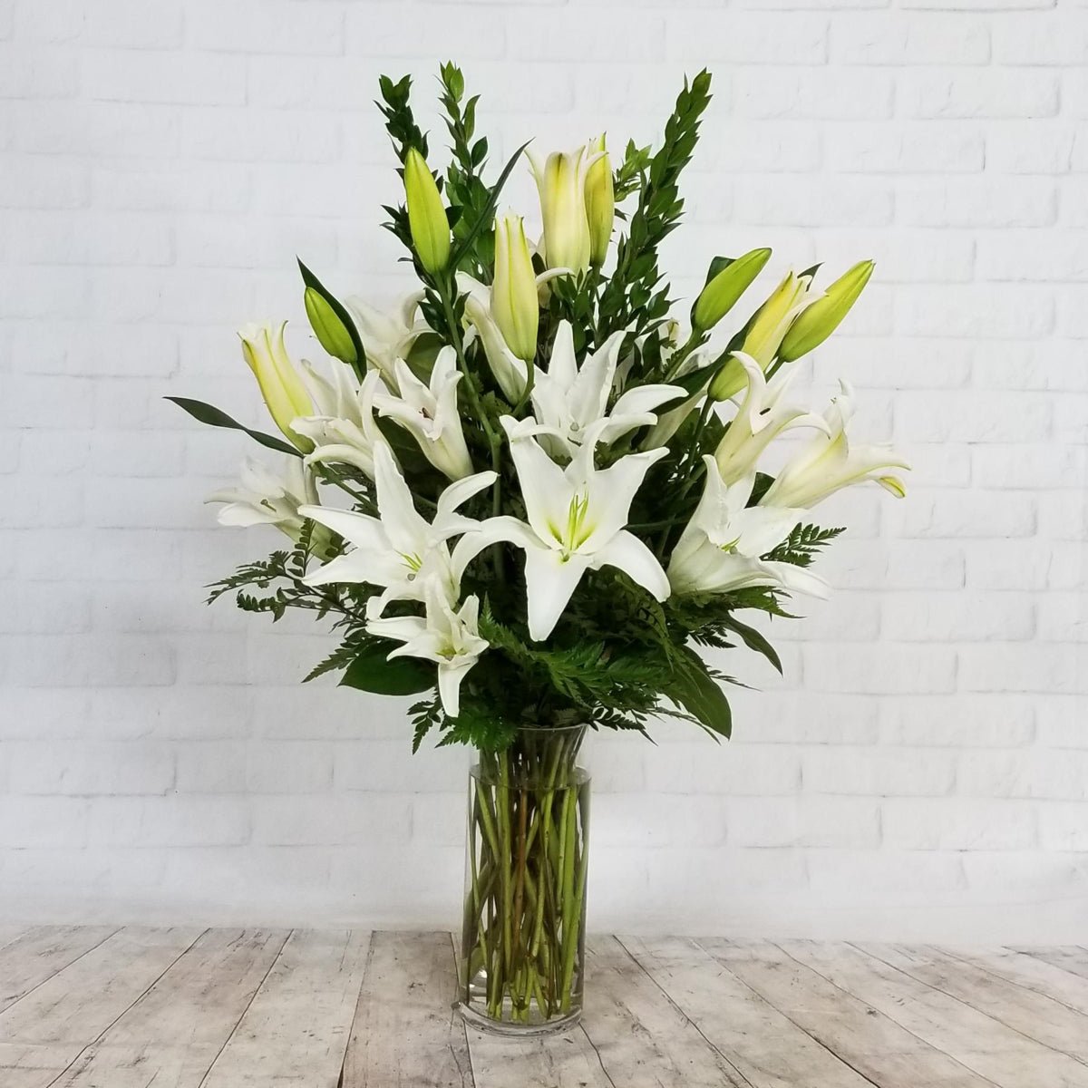 Classic White Lilies - Tiger Lily Floral