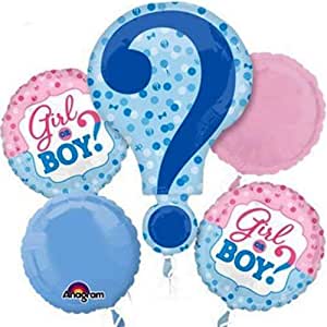 Gender Reveal Balloon Bouquet - Tiger Lily Floral