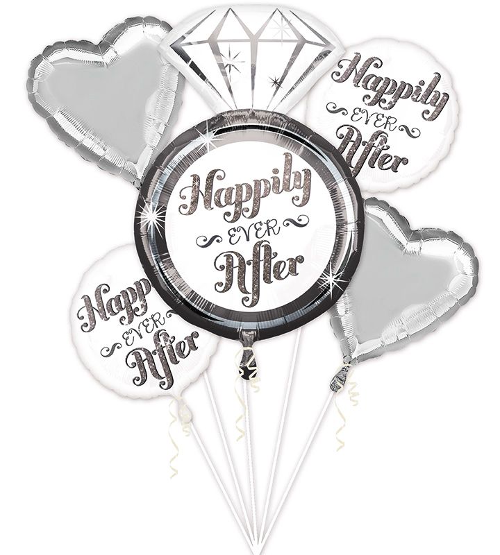 Happily Ever After Balloon Bouquet - Tiger Lily Floral