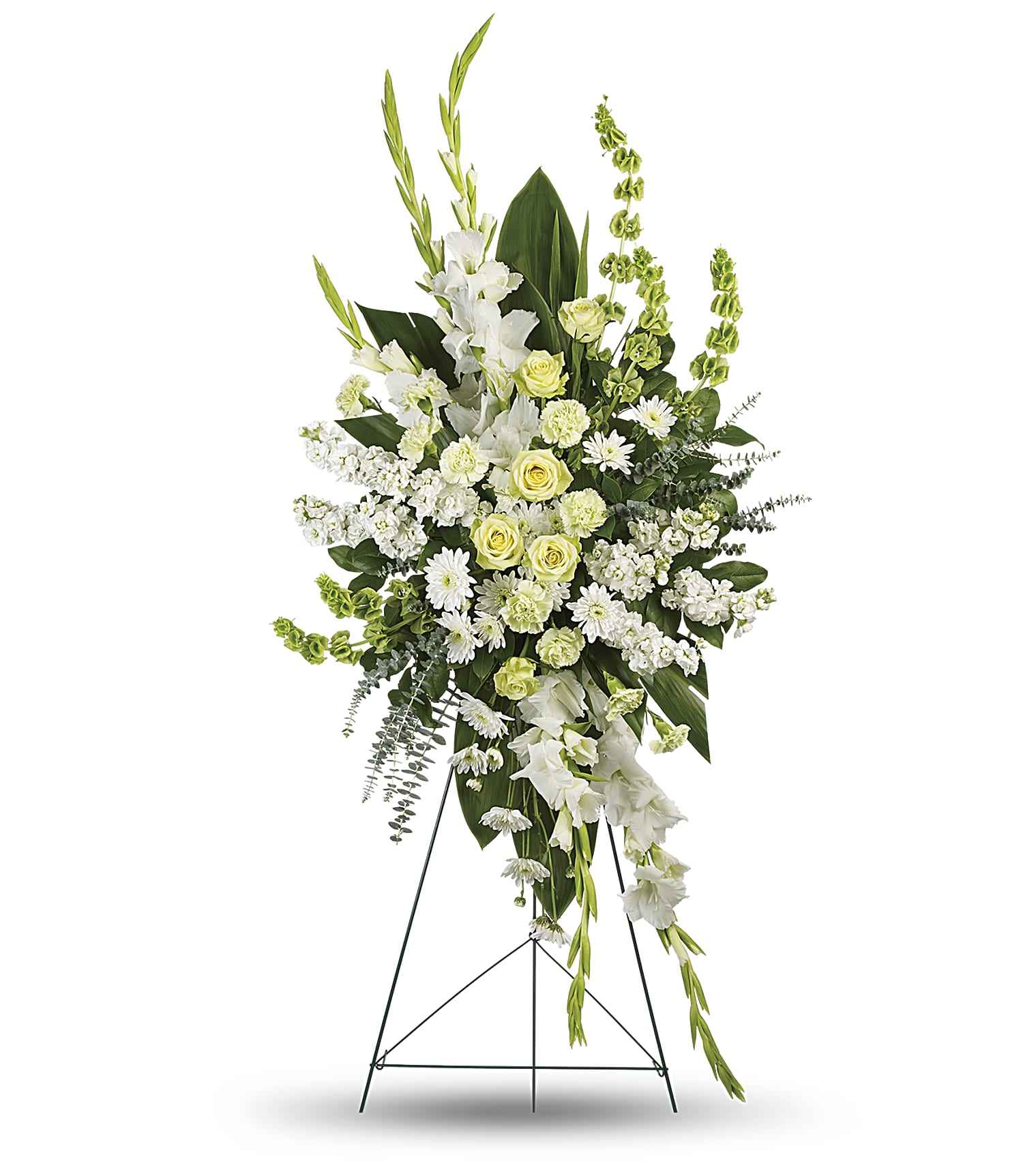 peace lily teleflora White | Mixed Bouquets | Magnificent Life Spray