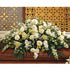 Pure White Casket Spray - Tiger Lily Floral