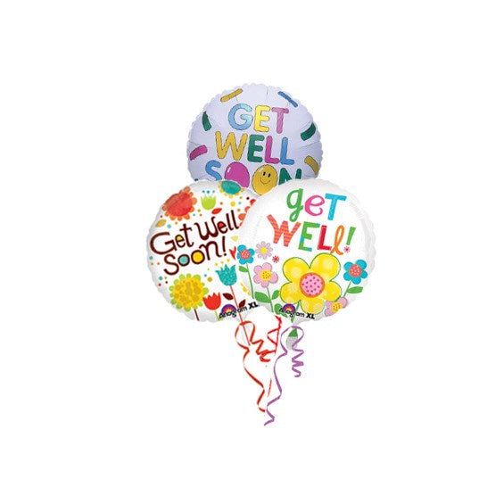 3 Mylar Balloon Bouquet (choose the occasion) - Designer&